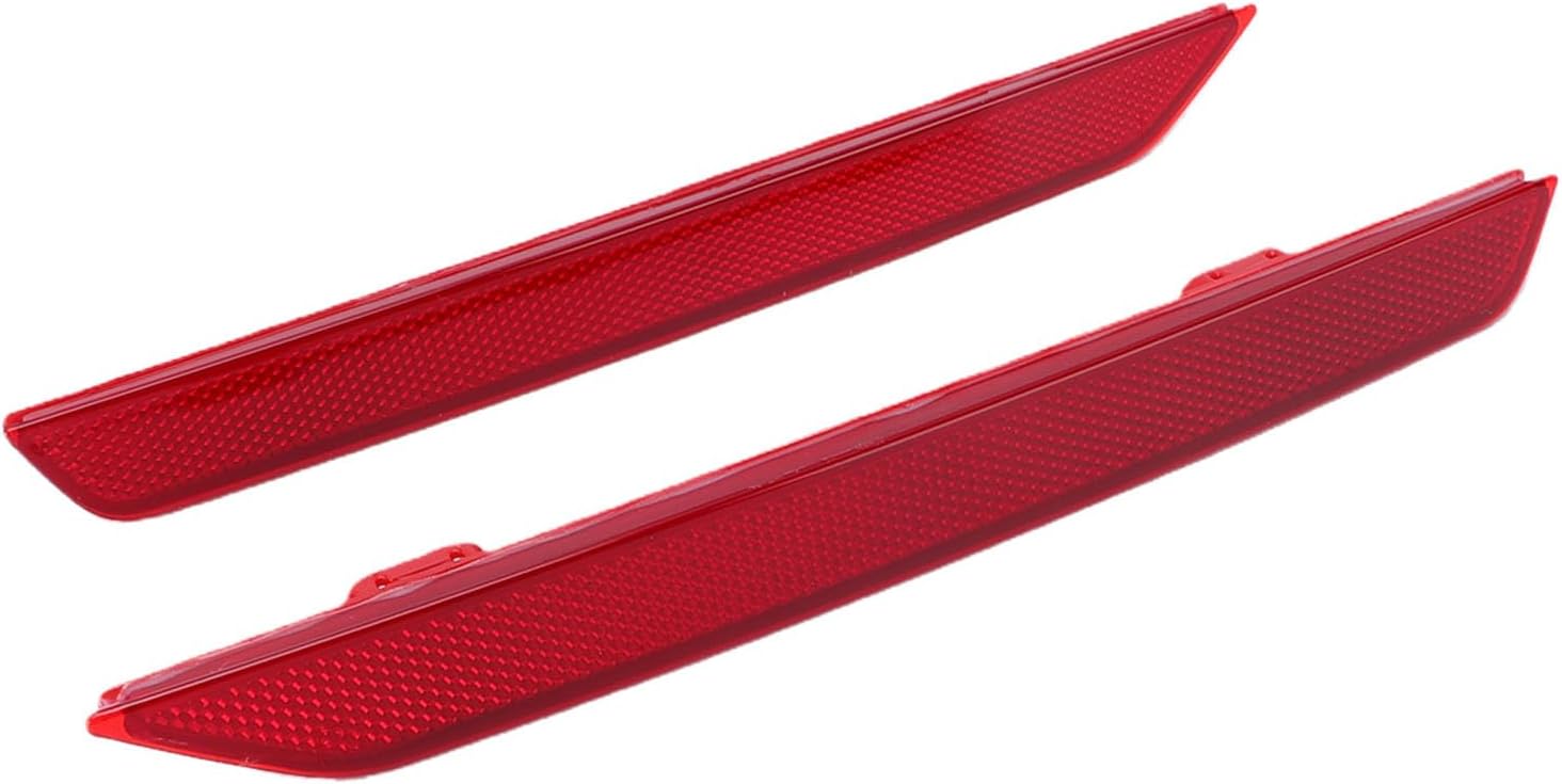 Paar Rote Stoßstangenreflektoren, Links Und Rechts, Verbesserte Sichtbarkeit, Aus Abs-material Für Odyssey 2011–2017, Oem-ersatz 33505tk8a01 33555