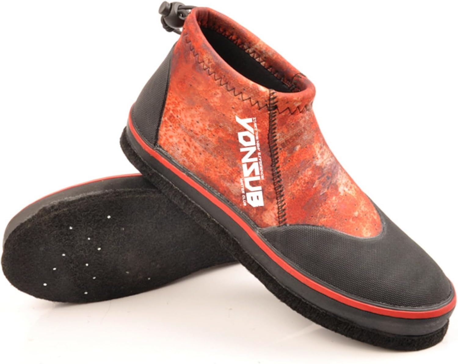 Angelschuhe Mit Stabilen Filzsohlen, Angelstiefel Für Angler, Rot, Ziegelrot, Numeric39