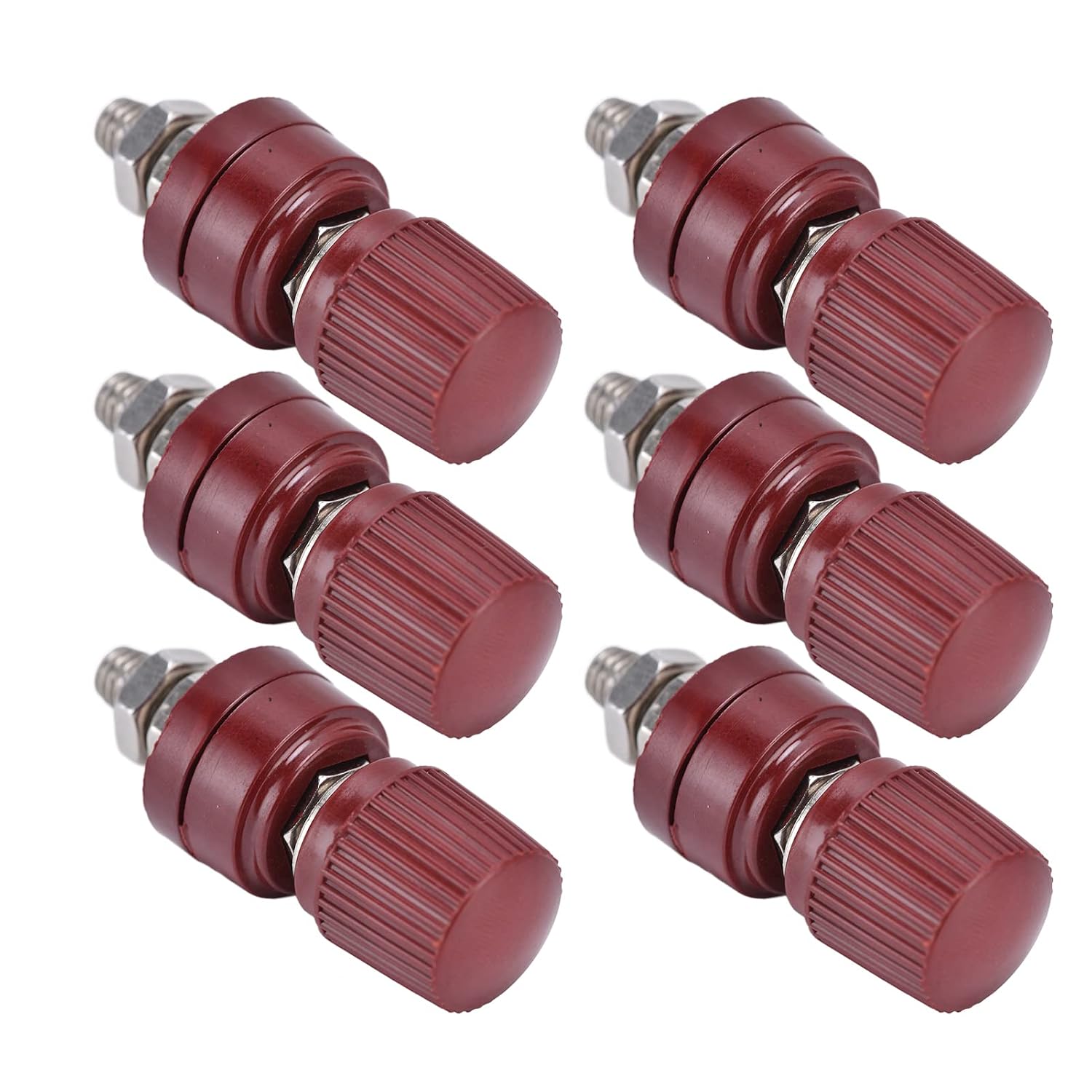 M6 32mm Wechselrichter-klemmenblock, 10 Stück 0-380v (rot)