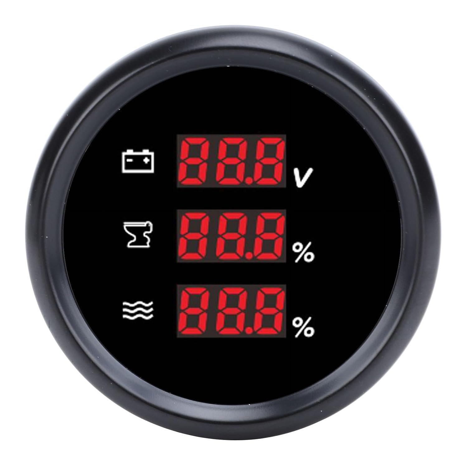 52-mm-digitalspannungsanzeige -32 V Dc, Rote Hintergrundbeleuchtung