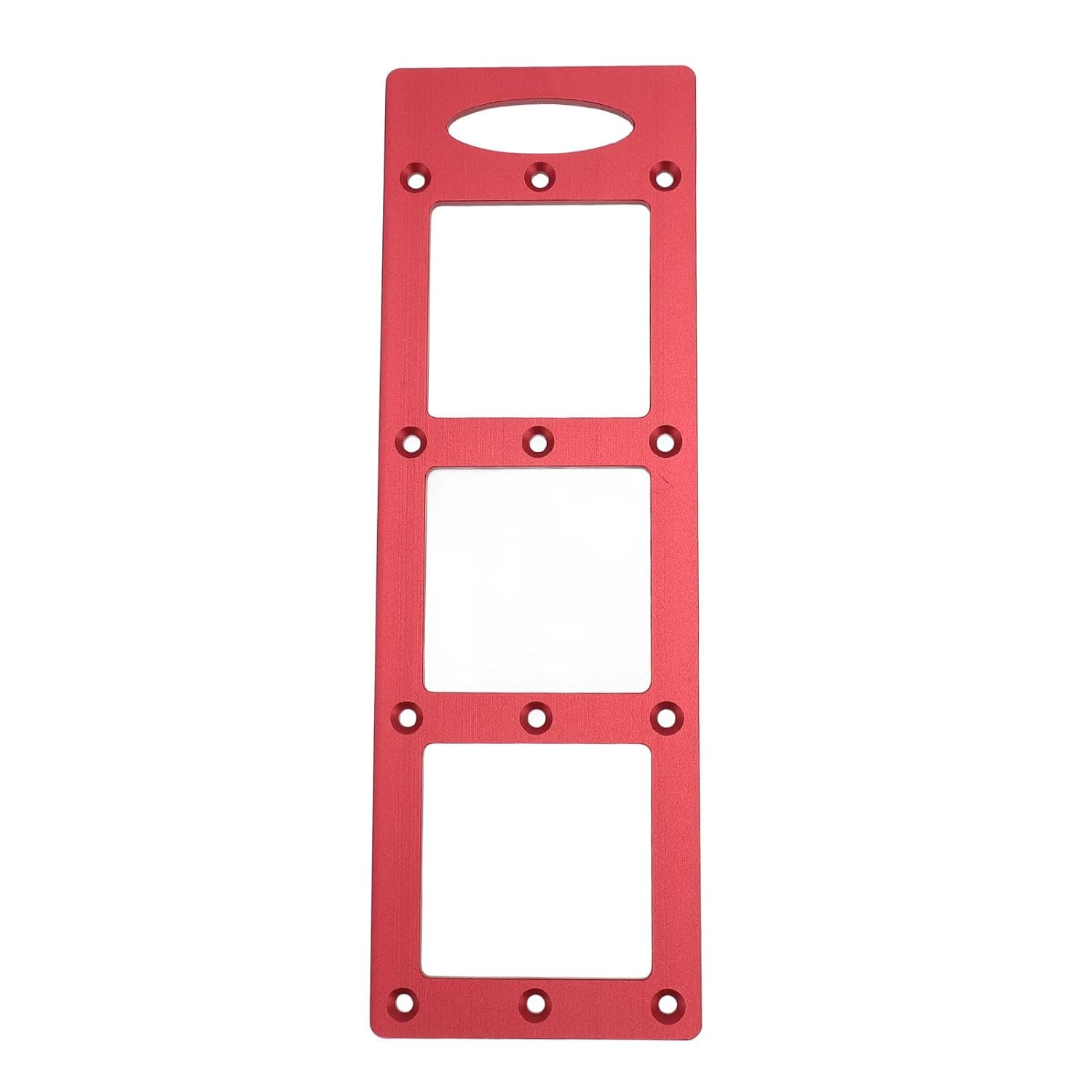 Schablone Für Kabeldosen Aus Aluminiumlegierung Typ 86, 70 X 70 Mm, Präzise Lochöffnungsform, Wiederverwendbares Werkzeug Zur Montage Von Bodensteckdosenschlitzen