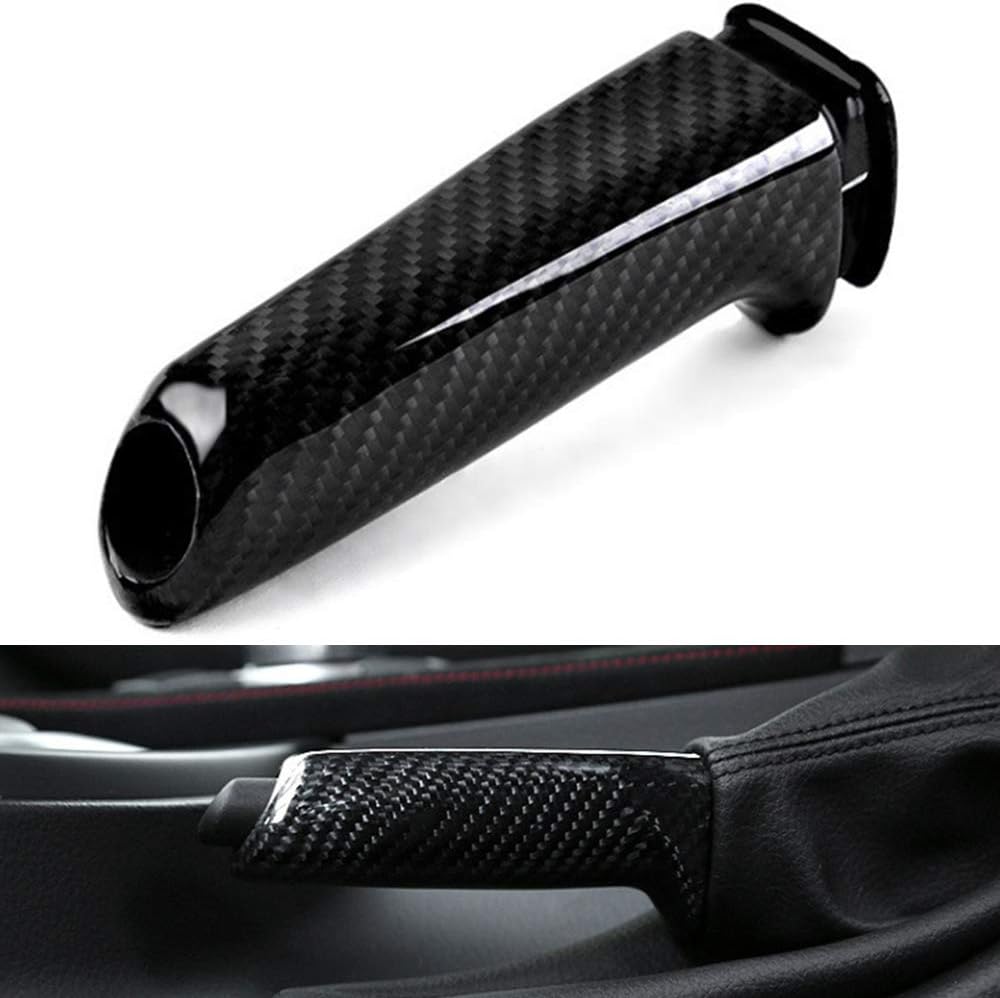 Universal-handbremshebel-schutzabdeckung Aus Kohlefaser Für Bmw 1er, 2er, 3er, 4er, M3, M4, Gt, F10, F20, F30, F34, E36, E39, E46, E60, E90, E92, Aufkleber, Griff- Und Hebelset, Zubehör