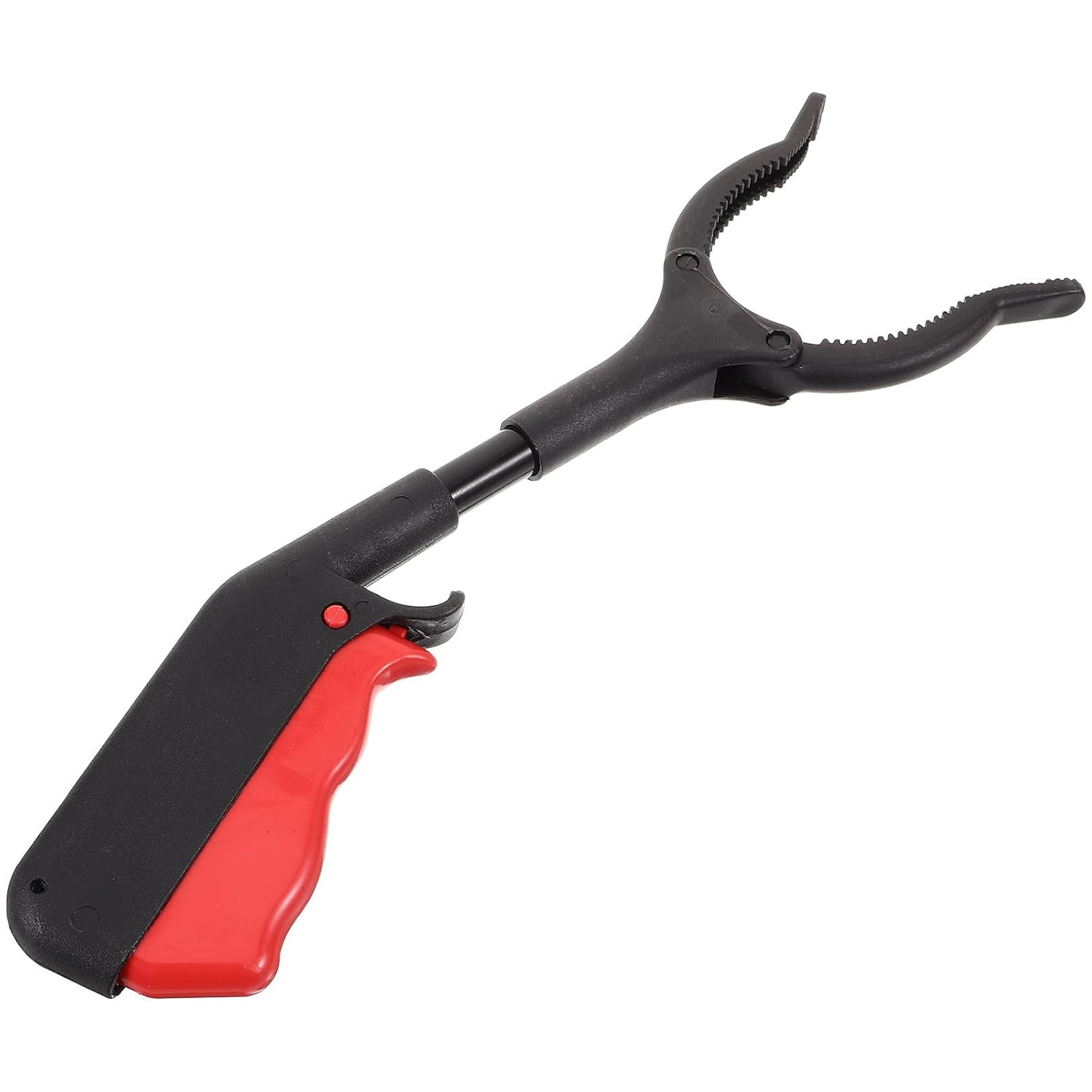 Schwarzer Müllgreifer, Ergonomischer Papiergreifer Mit Langem Griff