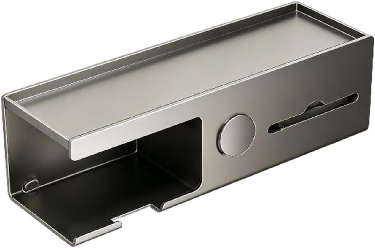 Wandmontierter Haartrocknerhalter Mit Kabelorganisator Fürs Badezimmer
