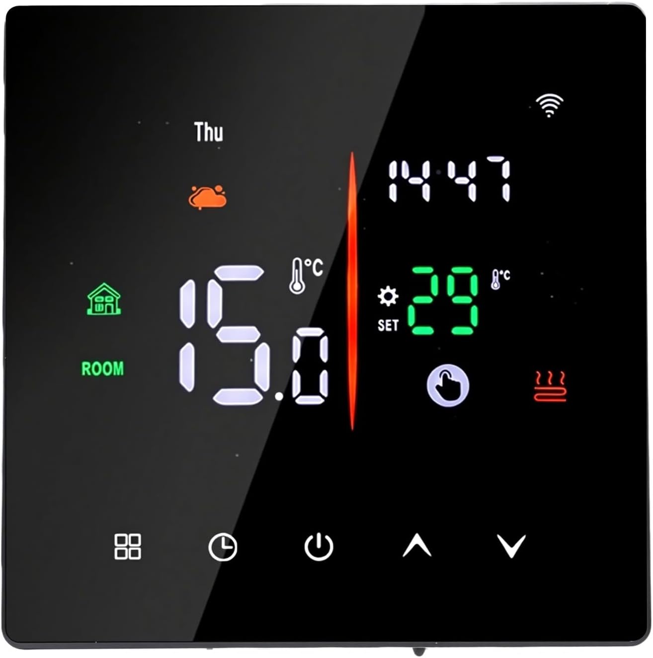 Thermostat Für Zuhause, Programmierbare Klimaregelung ±1°c