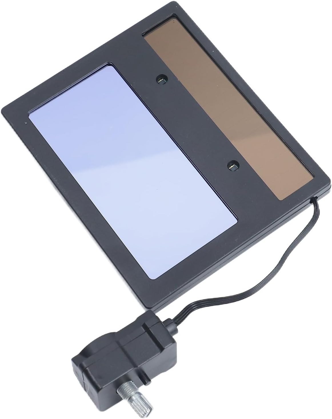 Automatische Schweißlinse Mit Abdunkelung, Naturgetreue Farbwiedergabe, 110 X 90 Mm, Wiederaufladbarer Akku, Alarm Bei Schwachem Licht, Einstellbare Empfindlichkeit Für Professionelle Werkstattschweiß