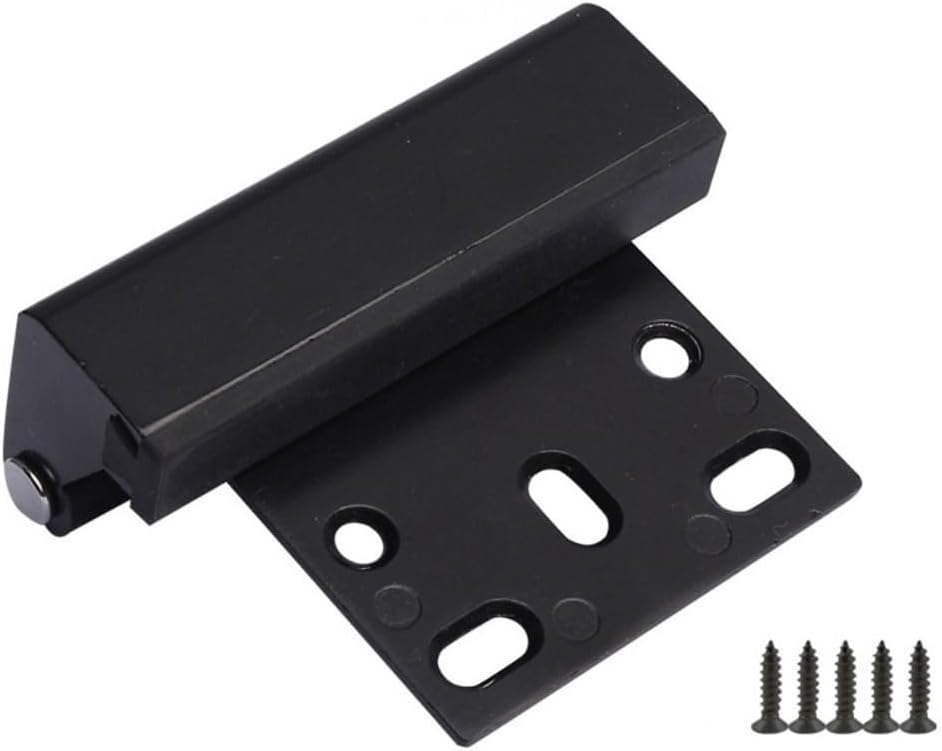 Türriegel Aus Aluminiumlegierung Mit Bohrriegel (schwarz)
