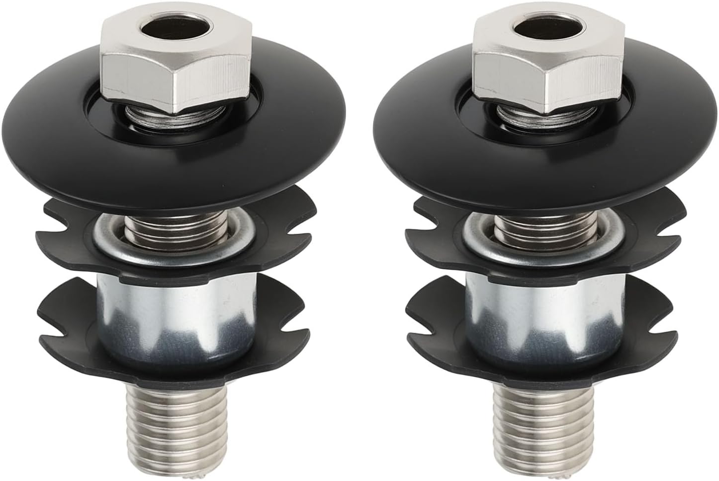Satz Mit 2 Sternmuttern Für 28,6 Mm Gabel Und Steuersatz, Kompatibel Mit Bmx