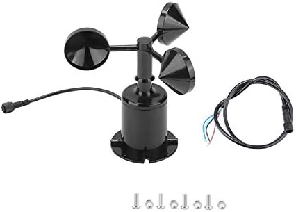 Windgeschwindigkeitssensor 0–70 M/s – Umgebungssignalausgang – Impulstyp – Drei Schalen – Windgeschwindigkeitssensor – 5–30 V Dc-anemometer