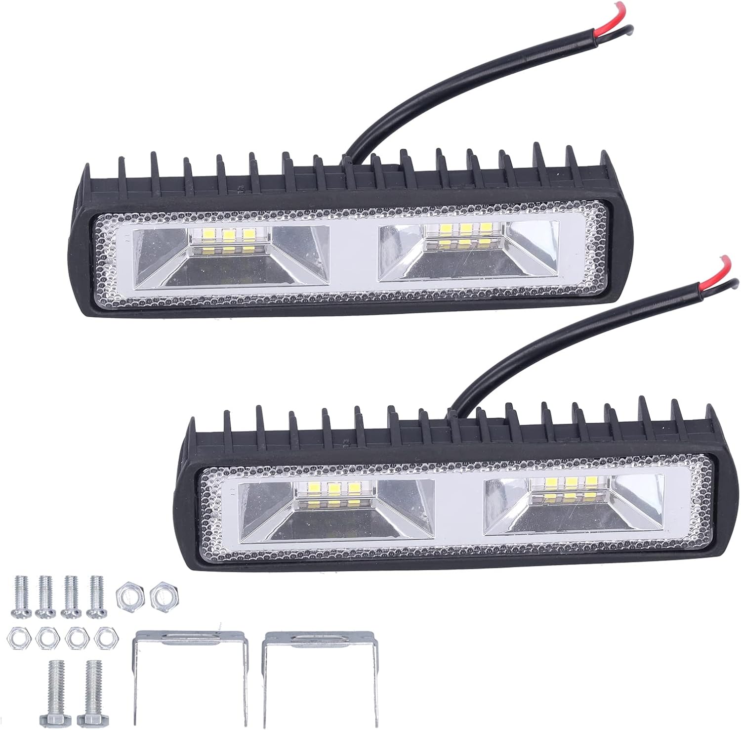 12 Led 36w 12-24v Arbeitsscheinwerfer Für Auto, Motorrad, Lkw, Boot, Traktor, Anhänger, Geländewagen