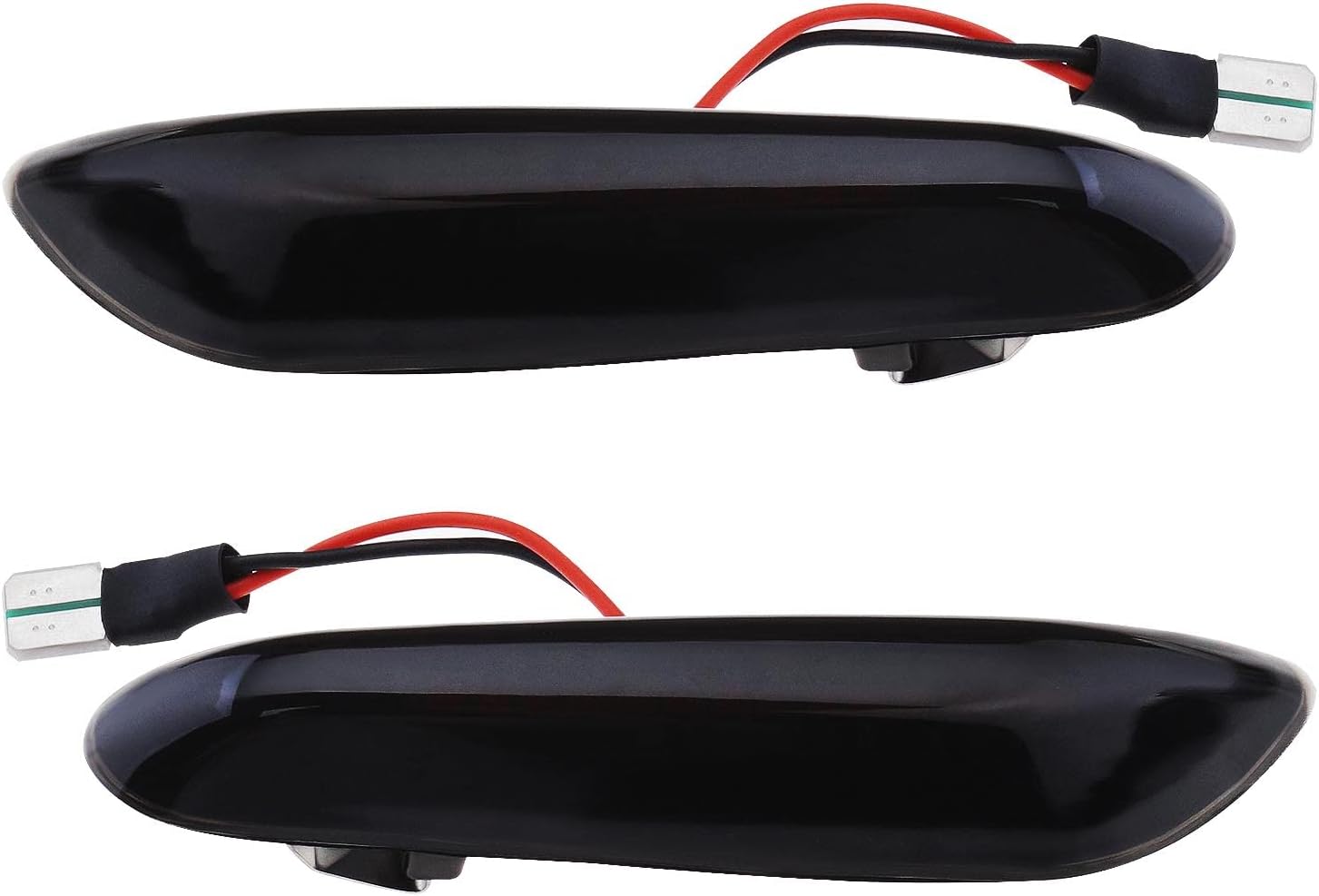 Satz Mit 2 Dynamischen Led-seitenblinkern, Ersatz Für Bmw E90 E91 E92 E60 E46 E87 E82 Mit Sequenziellen Blinkern