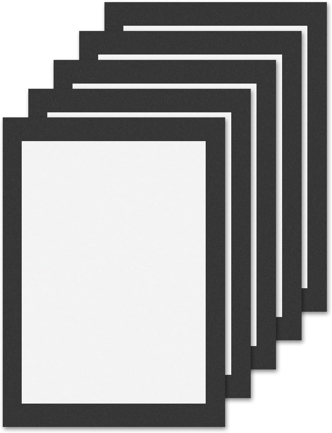 5 Stück Magnetische A5-pvc-selbstkleberahmen Für Dokumente, Fotos, Poster, Schilder Halterungen Für Büro, Wand, Tür, Kühlschrank, Restaurant, Supermarkt