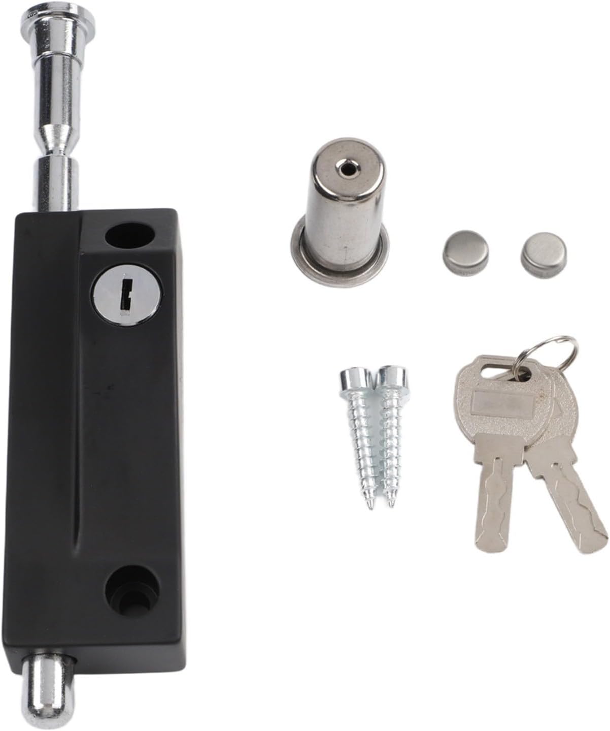 Doppelter Bodenriegel Aus Aluminiumlegierung Für 12 Mm Aluminiumtüren