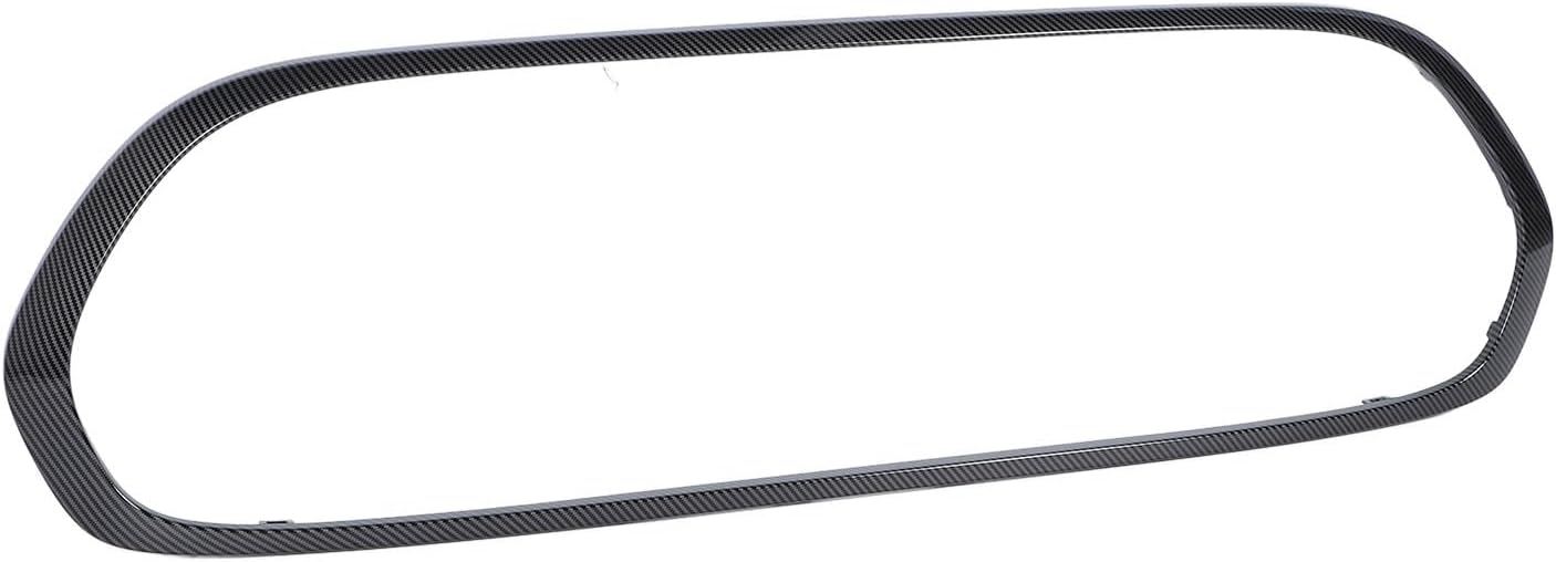Frontstoßstangen-kühlergrillblende Für F55, F56 Und F57, Ersatzteil Aus Kohlefaser, Teilenummer 51137449207. Passend Für Schrägheck Und Cabriolet. Material: Abs/pp. Verbessert Fahrzeug Und Optik.