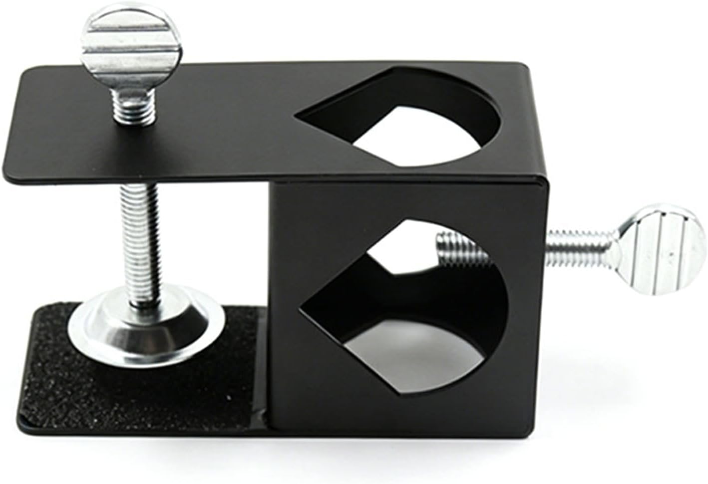 Tischbrennerklemme, Maximale Klemmung 4,5 Cm, Metallhalterung (schwarz)