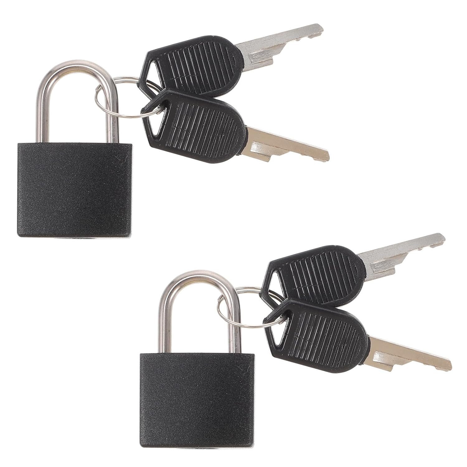 Mini-schließfachschloss Aus Schwarzem Messing, 20 Mm, Mit Schlüssel, 2 Stück, Diebstahlsicher, Leicht Zu Transportieren, Für Fitnessstudio Und Büro