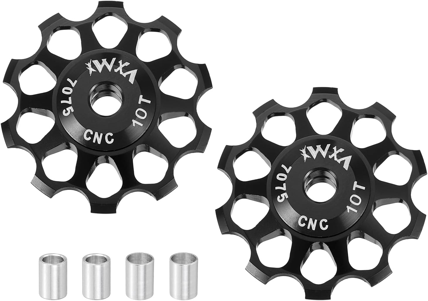 Sätze Fahrrad-schaltwerksröllchen 10t Führungsrolle Schwarz