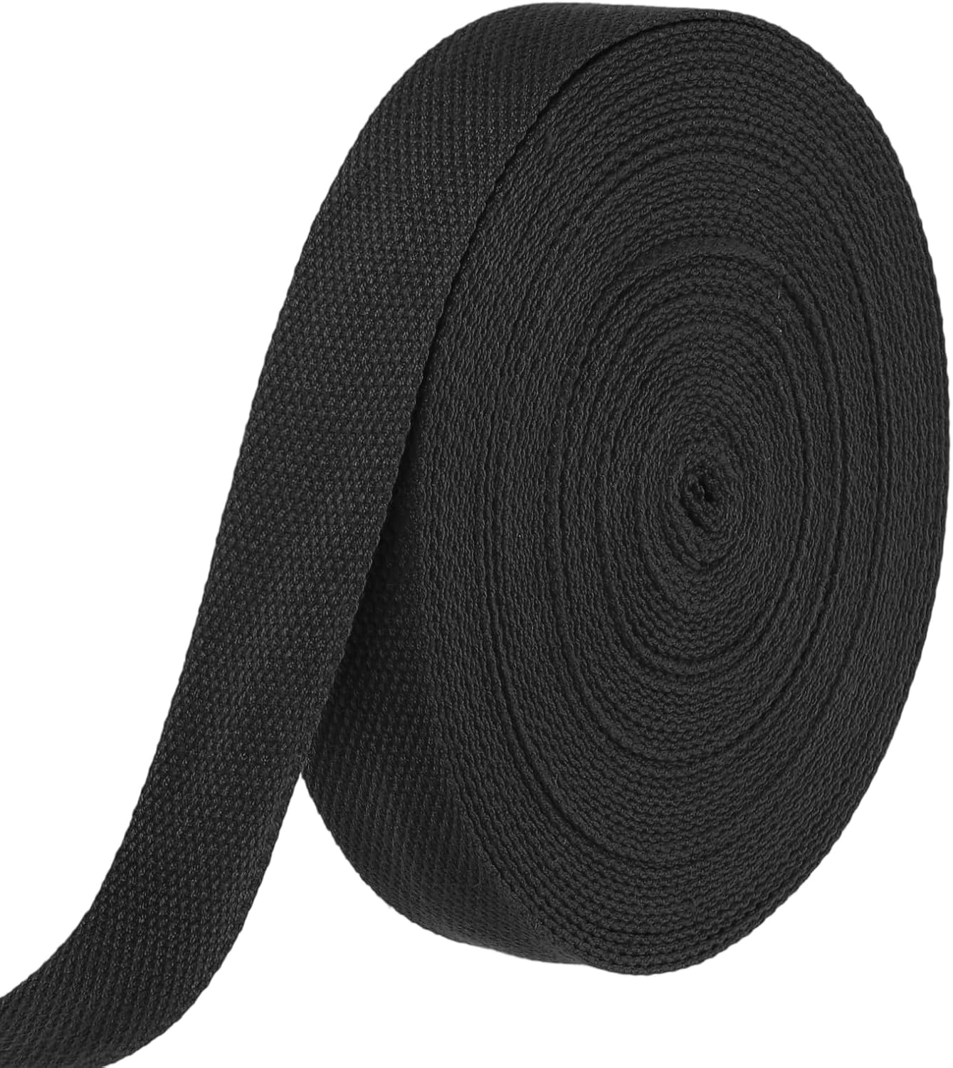 Polyester-baumwoll-gurtband, 14 M X 32 Mm X 1,5 Mm (l X B X H), Schwarz