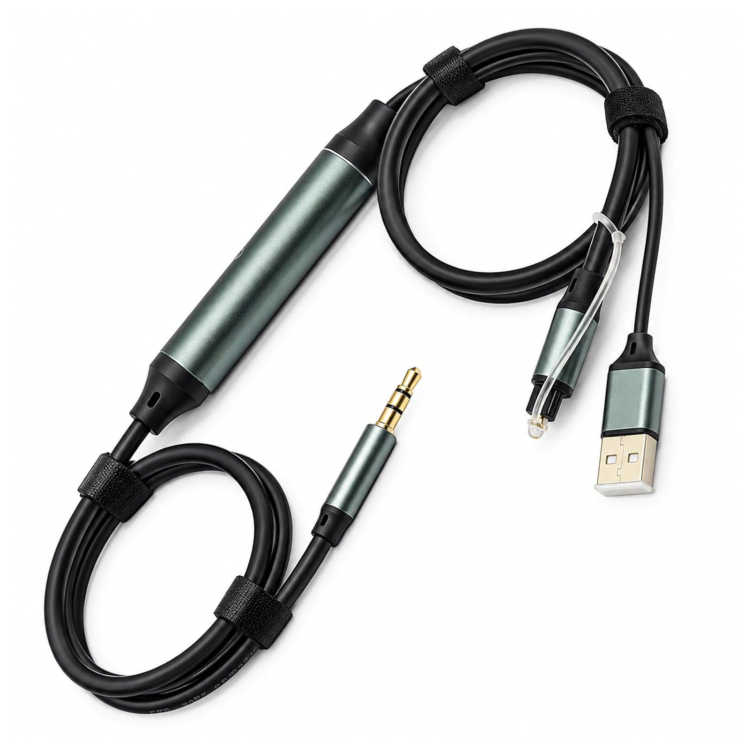 Aux-zu-spdif-3,5-mm-optisches Konverterkabel, Audioadapter