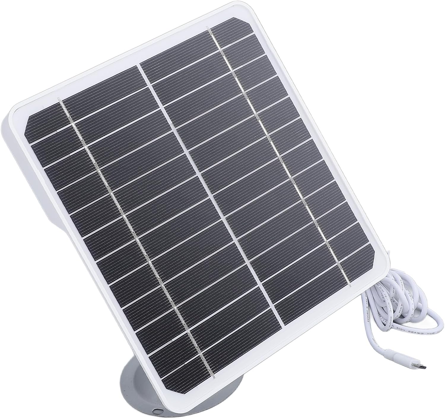 Hocheffiziente Kamera Mit Monokristallinem Solarpanel – Sicherheitskamera Und 20-w-5-v-solarpanel