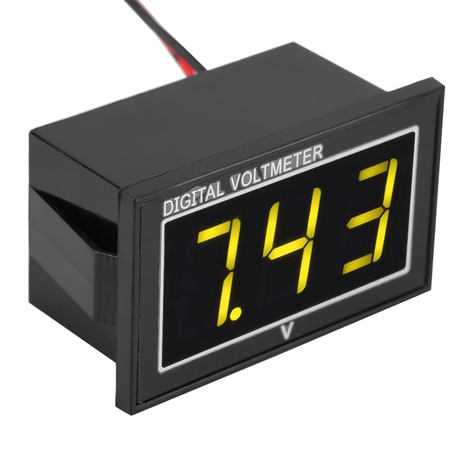 0,56 Zoll Led-digitalvoltmeter-panel Für Kinderfahrzeuge, Elektrofahrräder, Motorräder, Batterien Mit Verpolungsschutz (dc 2,5–30 V)