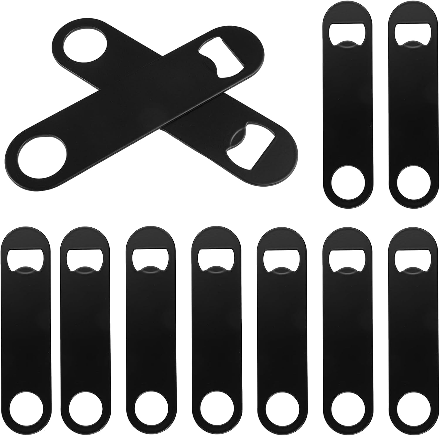 10 Stück Flache Flaschenöffner Aus Edelstahl