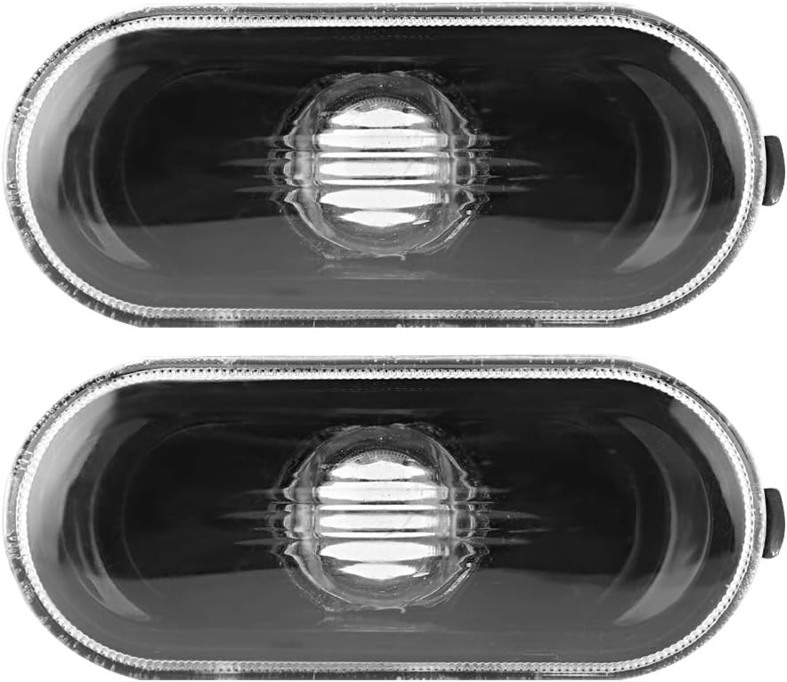 Stück Auto-seitenblinker Mit Schwarzer Lampenabdeckung, Kompatibel Mit Bora/golf 4/mk4