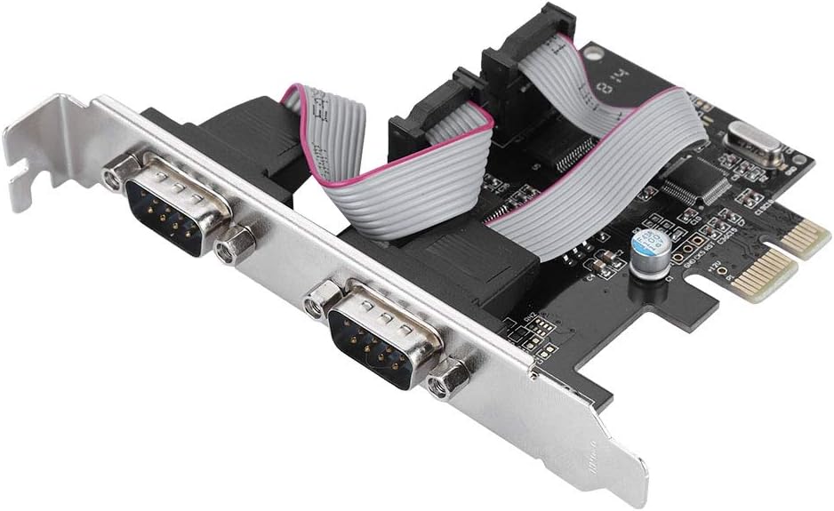 Pci-zu-rs232-2-port-seriell-konverter, Pci-express-controller-adapter, Erweiterungskarte Für Rs232, 2-port-seriell-express-adapter Für Xp/server
