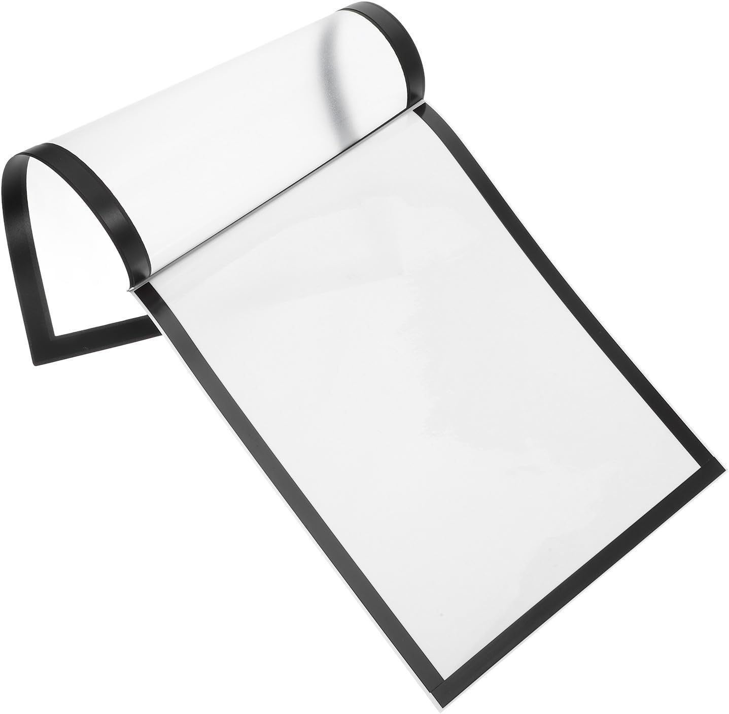Wiederverwendbarer, Schwarzer, Magnetischer Pvc-fotorahmen Zum Selbstkleben Für Die Präsentation Von Urkunden Und Fotos Im Büro Oder In Der Schule, Einfache, Nagelfreie Montage