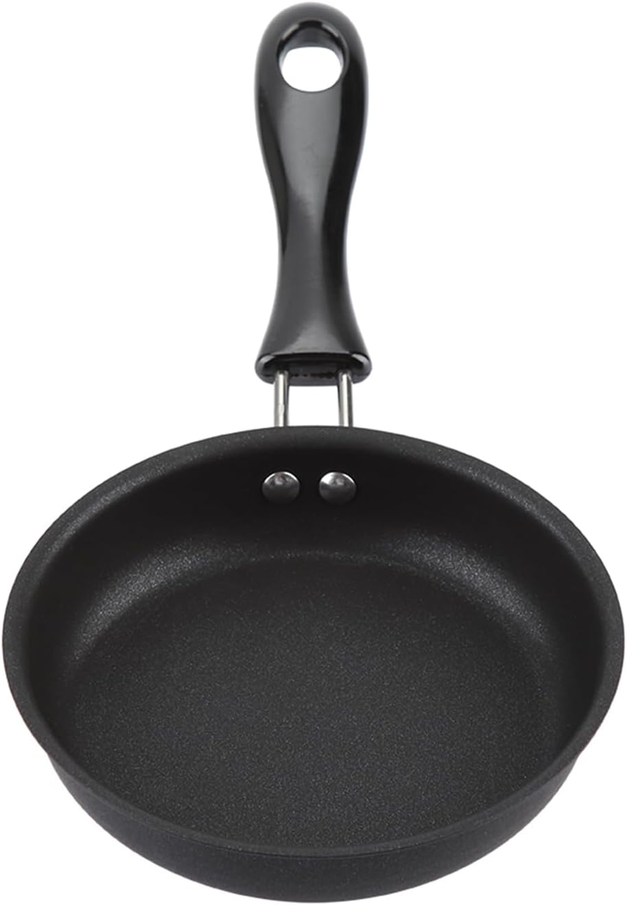 Mini-bratpfanne Aus Reinem Gusseisen, 12 Cm, Antihaftbeschichtet, Leicht, Mit Praktischem Griff – Ideal Für Spiegeleier Und Mini-pfannkuchen Beim Familienessen.