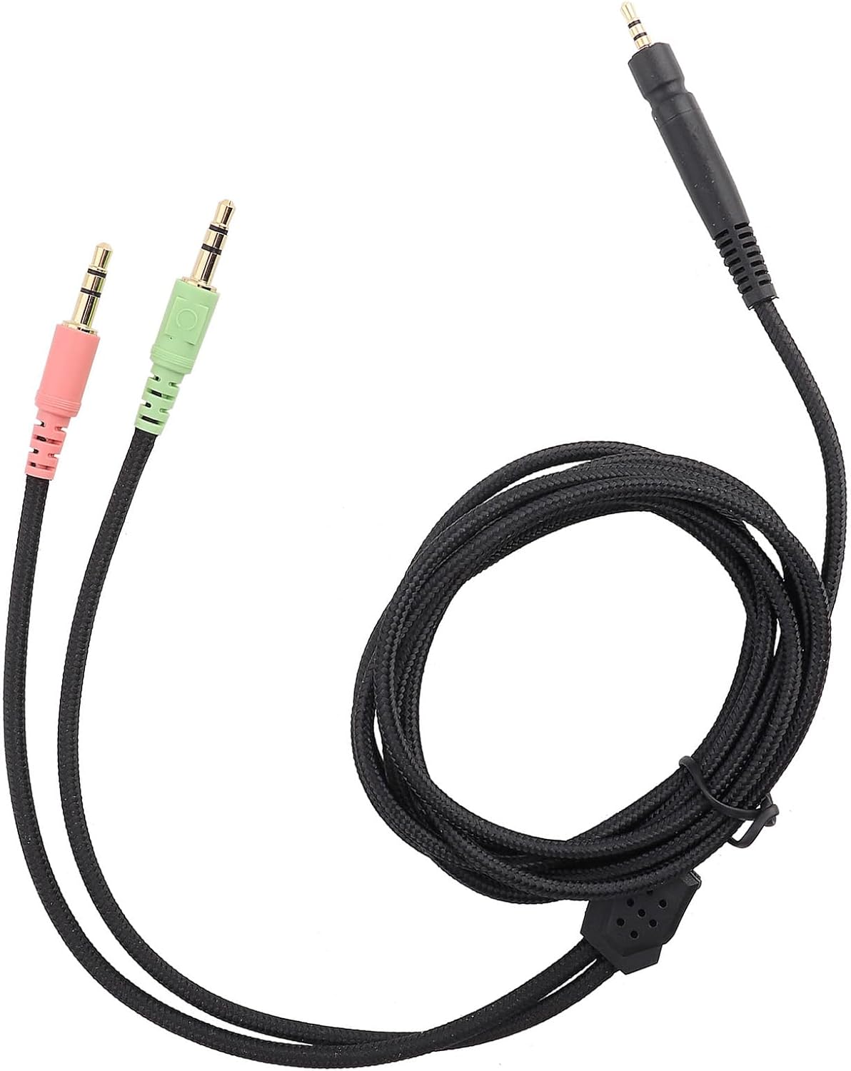 Gaming-headset-kabel Kompatibel Mit G4me One Pc 373d Pc37x Gsp350 500 600pc, Vergoldeter Stecker, 3,5 Mm Sauerstofffreies Kupferkabel, Verbesserte Leistung, Kompaktes Und Tragbares Design