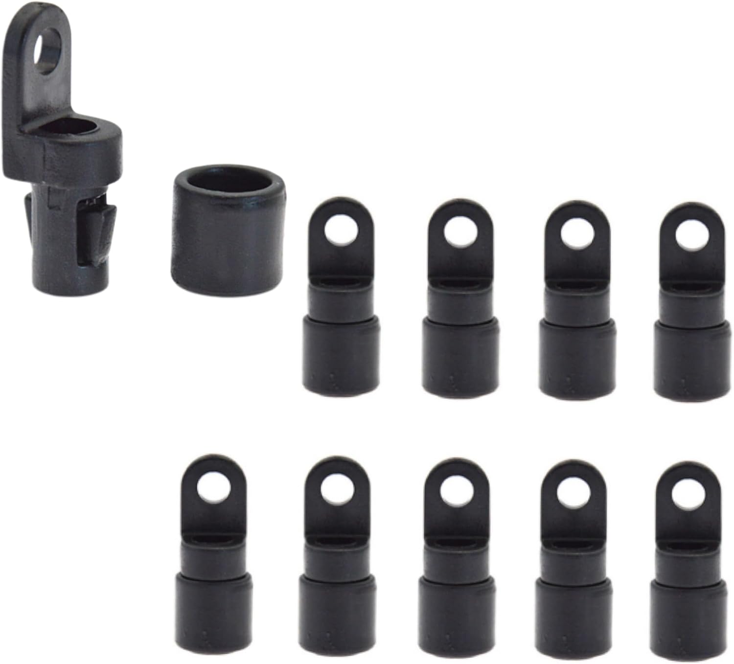 Packung Mit 10 Elastischen Haken Mit Laschen Für Camping, Boote, Kajaks, Kanus, Segeln, Fitness, Angelschnüre, Frachtnetze