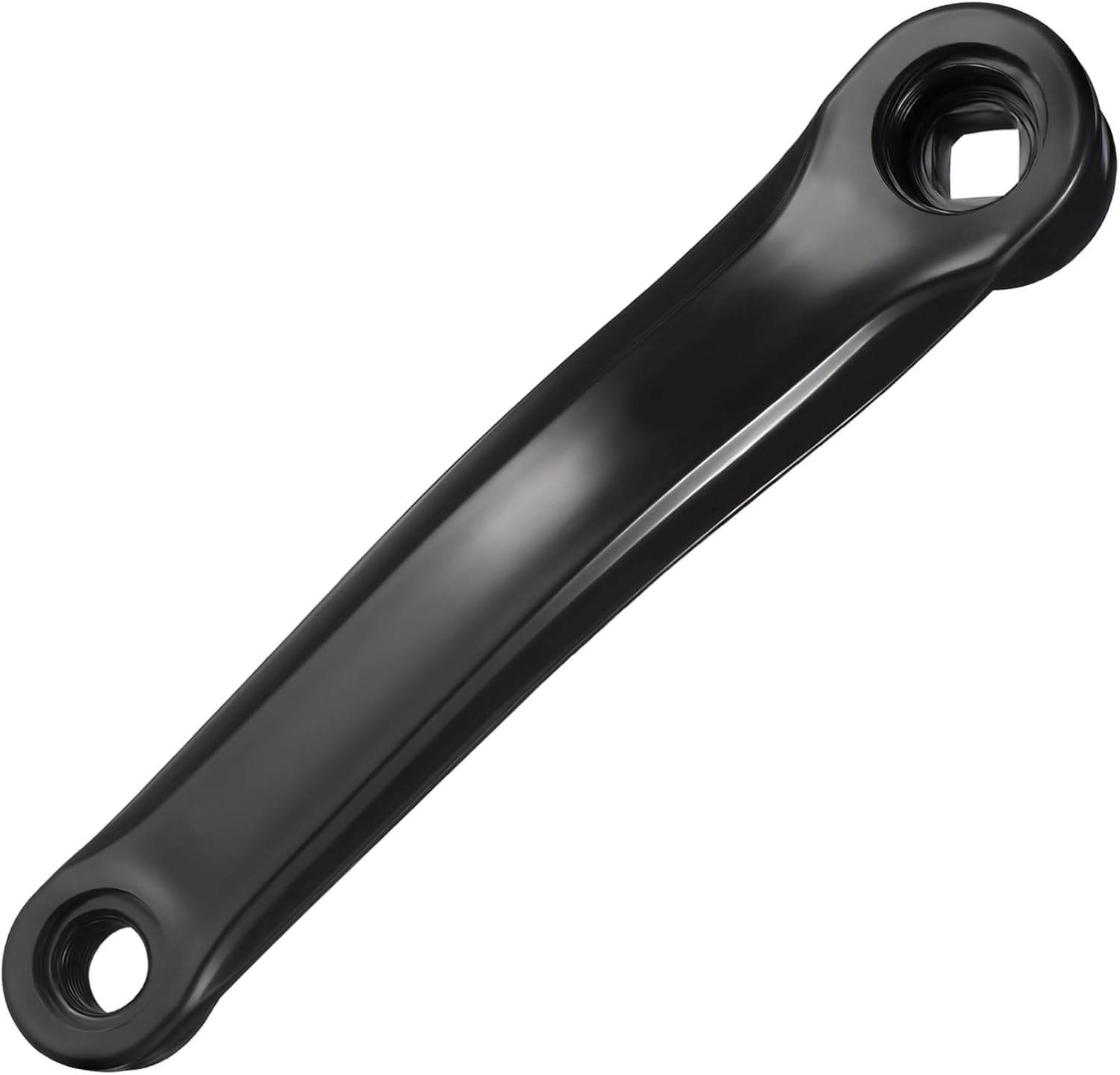 Linker Kurbelarm Aus Schwarzem Metall, Hochpräzises Ersatzteil Für Mountainbikes Und Rennräder, Garantierte Reibung