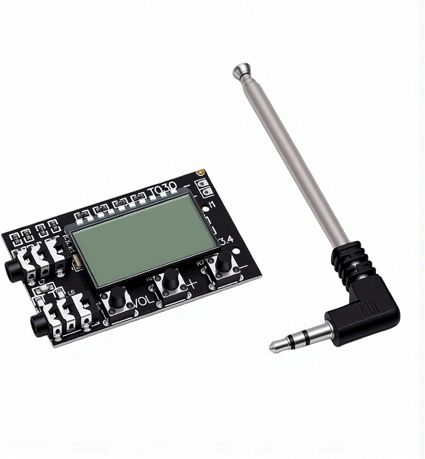 Fm-stereo-sendermodul, 76–108 Mhz Frequenzmodulations-sendeplatine Mit Antenne, Ideal Für Audio-rundfunk Und Signalübertragung