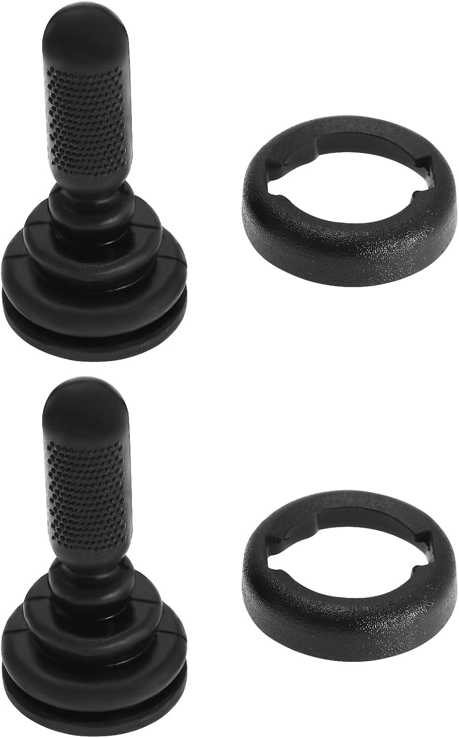 2 Stück Manuelle Spiegelverstellknöpfe 1507431 6s61 17b718aa 1140538 1209044 Kompatibel Mit Ford Fiesta Mk6 Spiegelverstellschalter