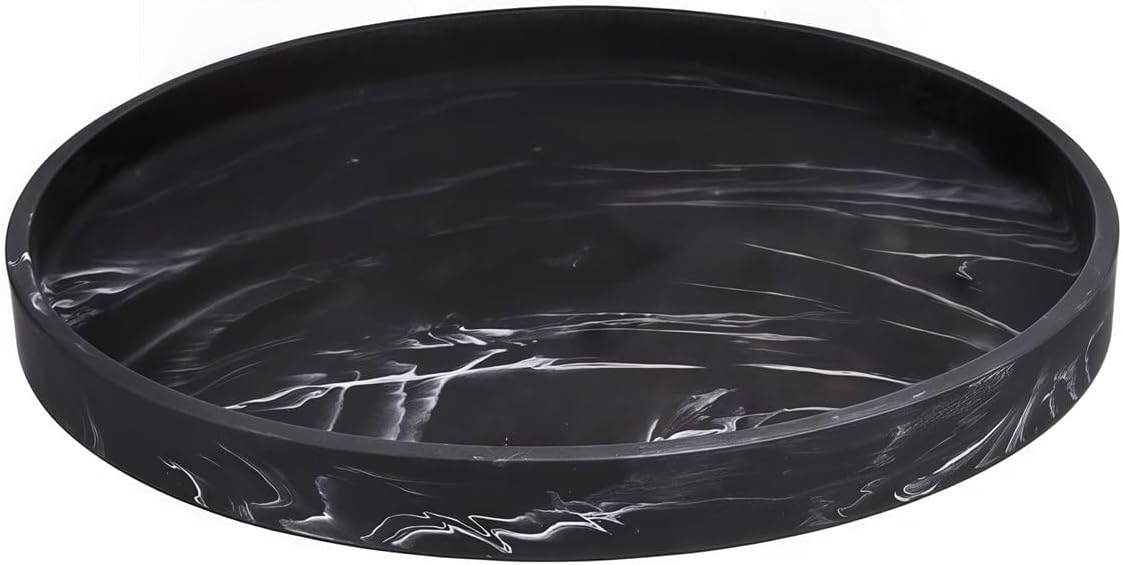 27 Cm Rechteckiges Silikon-dekorationstablett (schwarz B)