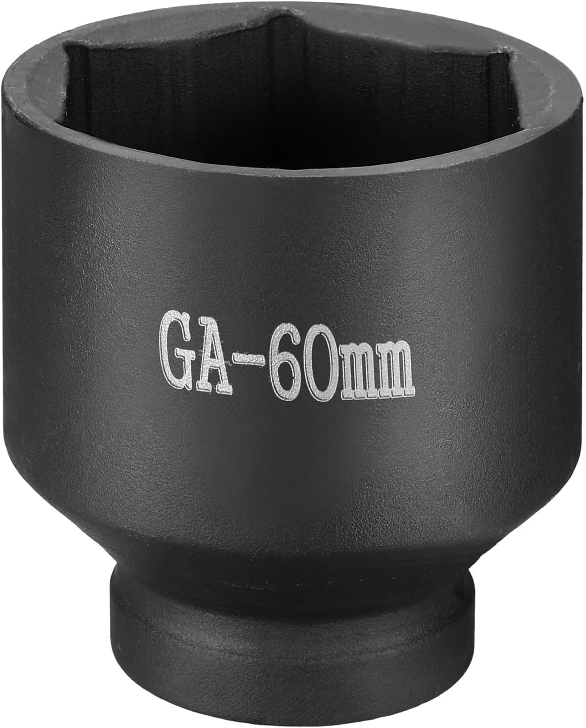 6-kant-schlagschrauber-einsatz, 1" (25,4 Mm), 60-mm-antrieb, Schwarz