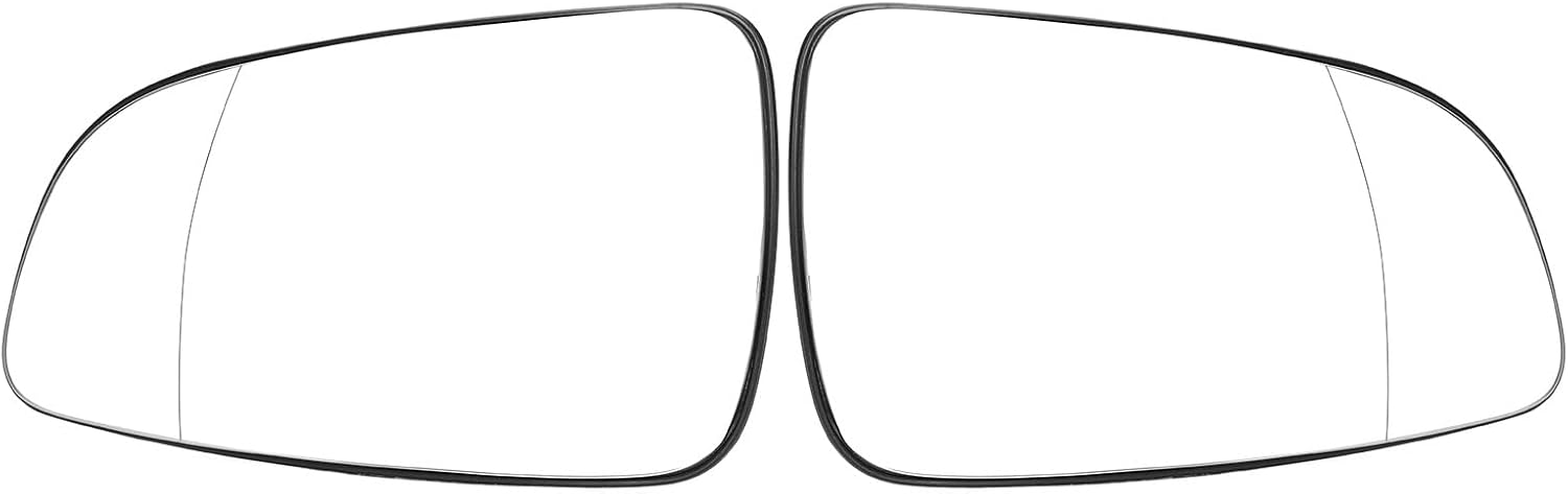 Set Mit 2 Ersatz-außenspiegelgläsern Für H 2004-2009 – Links Und Rechts, Mit Klebefläche Für Einfache Montage – Für Besseres Fahrverhalten Und Längere Haltbarkeit