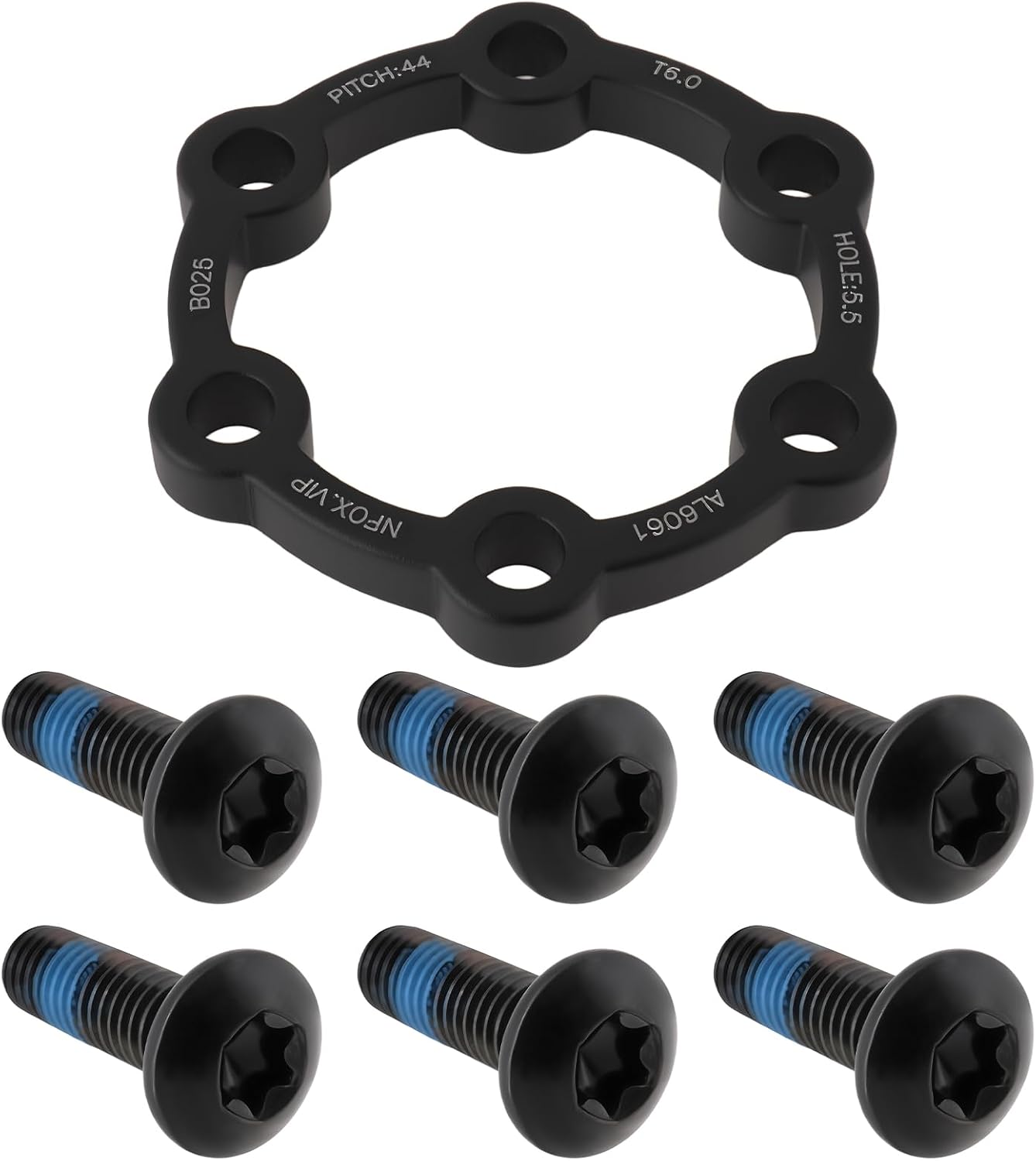 Bremsscheiben-distanzstück Mit Schraube Aus Aluminiumlegierung. Passend Für Die Meisten Mountainbikes.