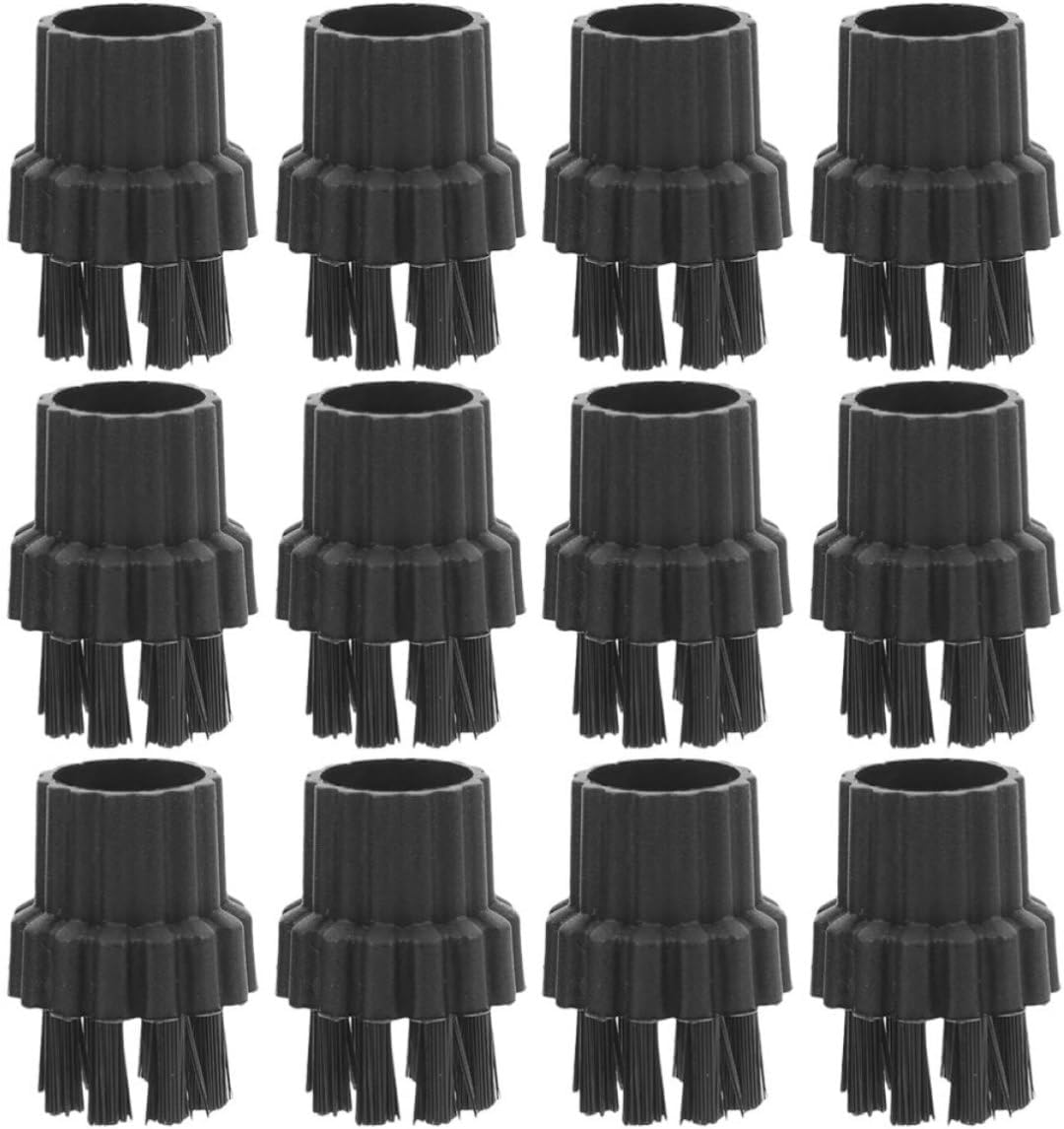 Nylon-bürstenköpfe, Mehrzweckwerkzeug, 12er-pack Für Dampfreiniger, Einfach Zu Installierendes Ersatzzubehör Für Die Tägliche Reinigung Harter Oberflächen