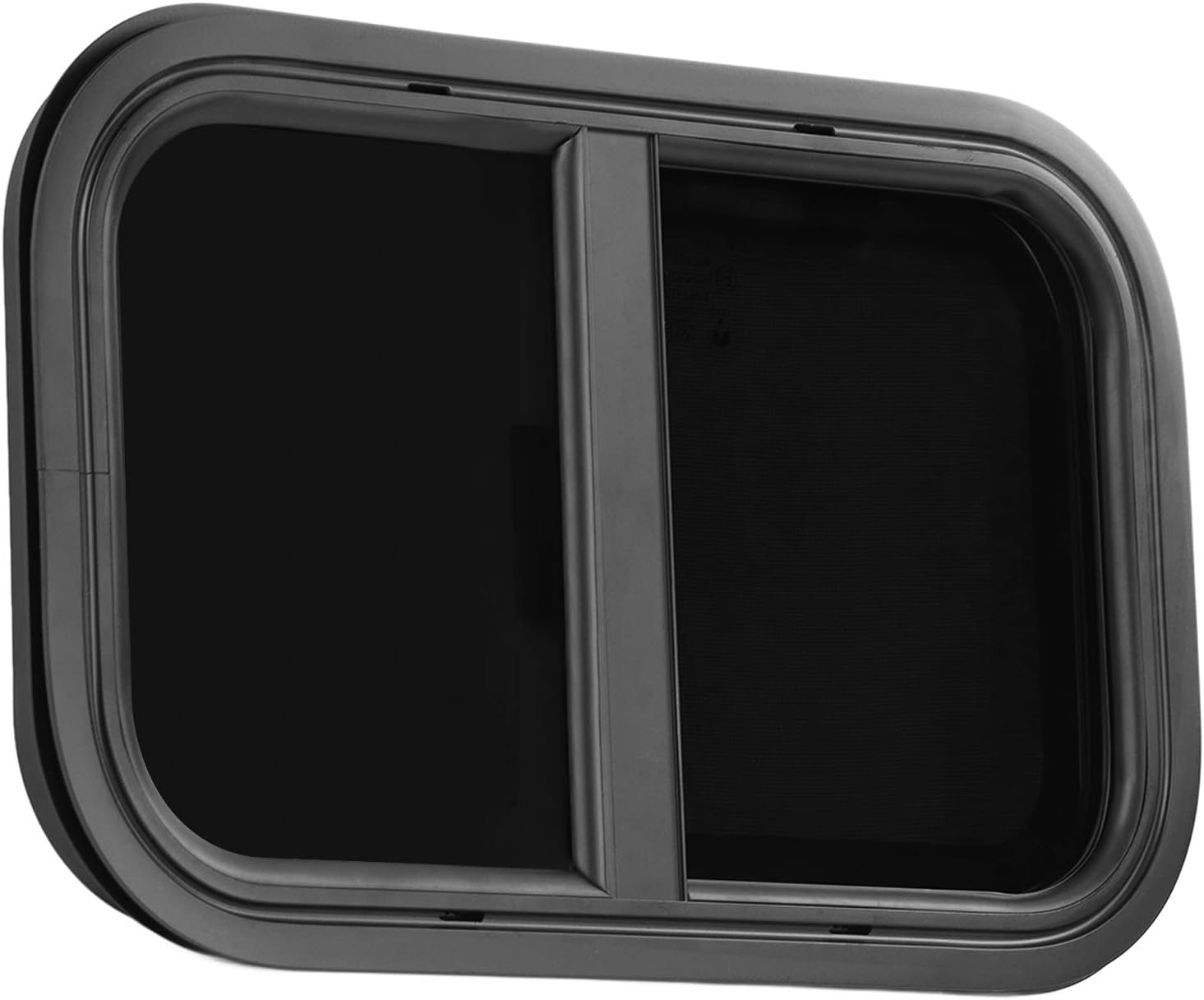 Push-pull-fenster Für Wohnmobile, Abgerundete Ecken, Rahmen Aus Aluminiumlegierung, Sicherheitsglas, Abgedichtete Entwässerung, Private Belüftung Für Wohnmobile Und Anhänger, 535 X 335 Mm