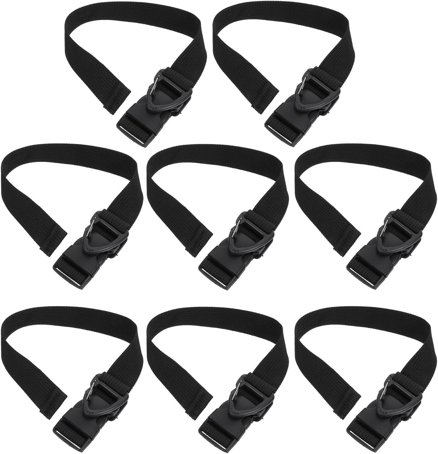 Gepäckgurt Aus Nylon (8er-pack) Mit Dreieckiger Schnalle