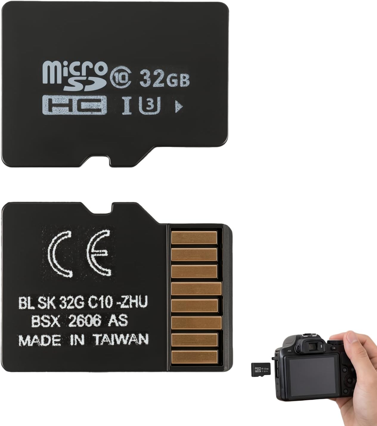 32 Gb Microsd-speicherkarte Mit 10 Mb/s Uhs-i U1 – Kompatibel Mit Smartphones, Drohnen, Tablets, 4k- Und Hd-kameras, Dashcams – Stoßfest, Wasserabweisend, Temperaturbeständig