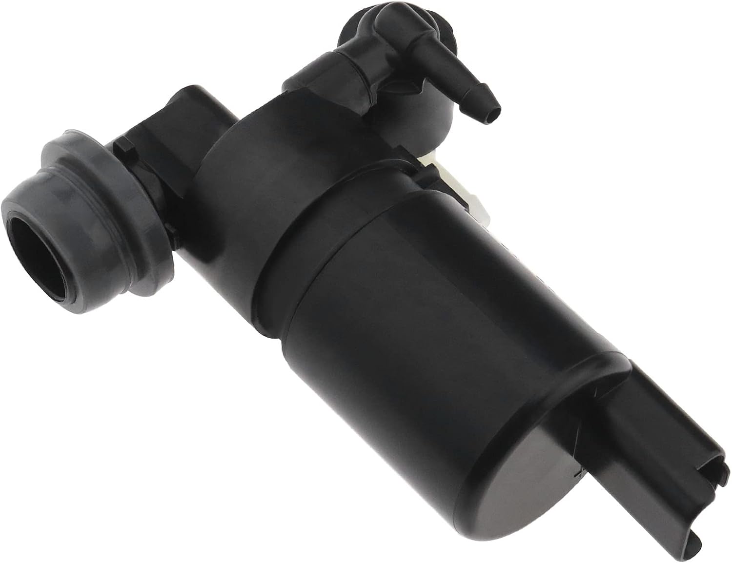 Frontscheibenwaschpumpe Mit Doppelauslass 286200851r 289200004r 600154944 Kompatibel Mit Almera Tino Micra Pathfinder Qashqai Terrano Schwarzer Kunststoff