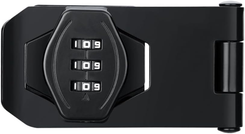 Rostfreies Metall-kombinationsschloss Für Schränke (schwarz, 3 Zoll)