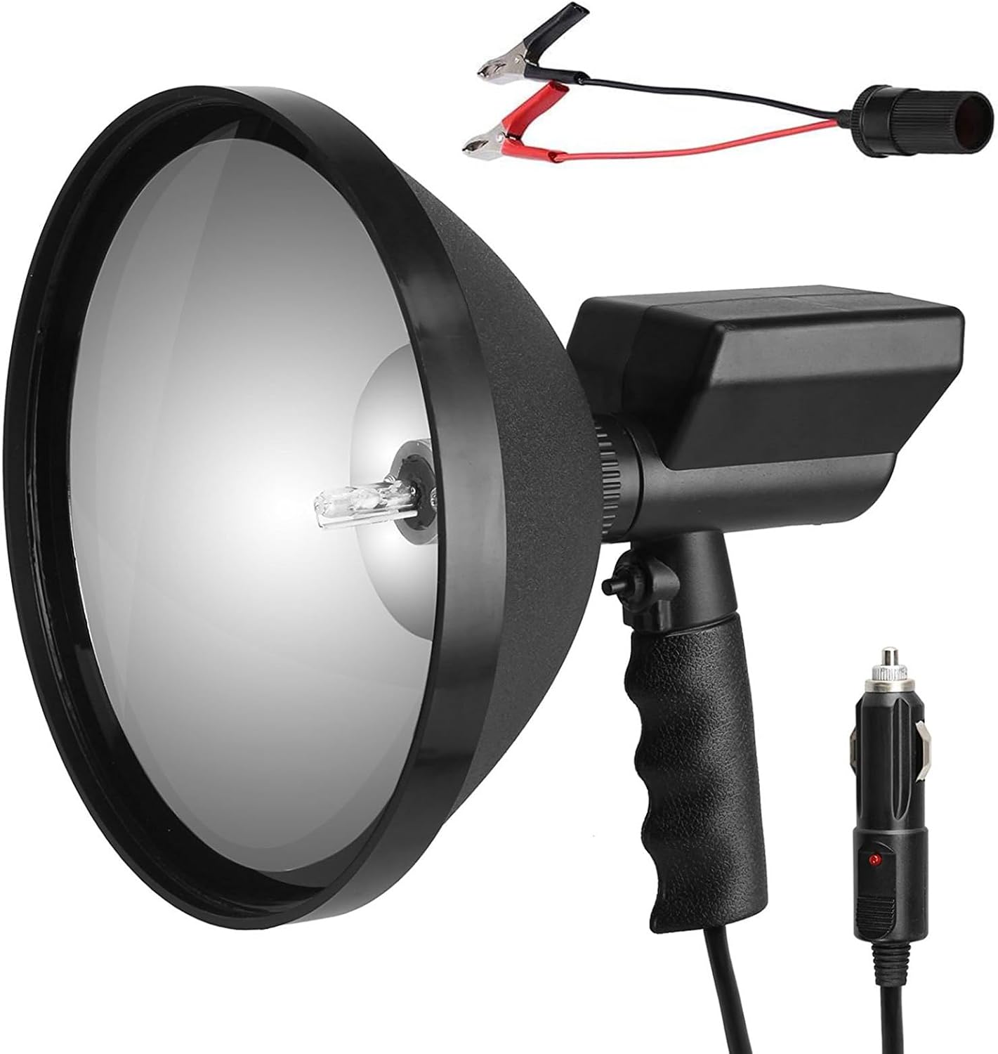 100-w-hid-taschenlampe, 23 Cm (9 Zoll) Außen- Und Innenscheinwerfer, 12 V, Tragbar, Für Camping, Bootfahren, Landwirtschaft Und Arbeit