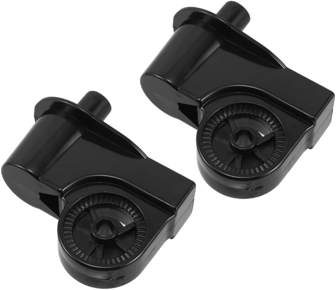 Oszillierender Anschluss Für Camping-standventilatoren, Leichter Und Robuster Schwarzer Kunststoff-netzadapter, 2er-pack Für Zuhause Und Büro