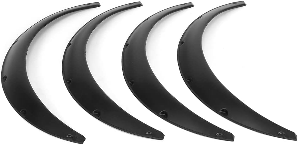 Flexible Abs-schmutzfänger Für Pkw, 4 Stück, 90 Mm, Universell Passend, Für Suvs, Geländewagen, Radkästen