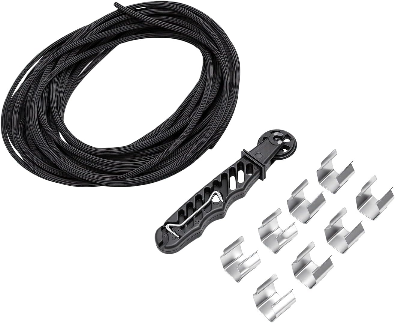 Reparaturset Für Türdichtungsnuten Aus 15 M Gummi (3,5 Mm Durchmesser), Inklusive Rollen- Und Hakenwerkzeug.