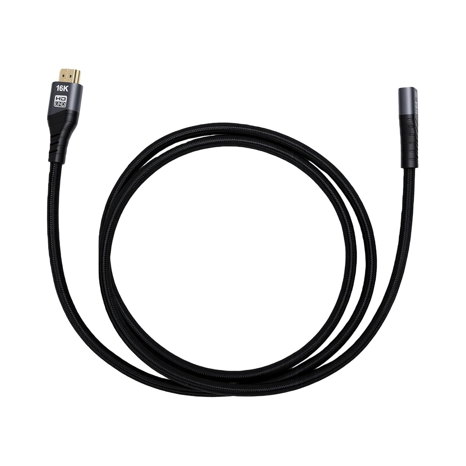 1,5 M Langes 2,2-mm-verlängerungskabel (stecker Auf Buchse), 96 Gbit/s, 16k Bei 60 Hz, 8k Bei 240 Hz, Hdr, Hochgeschwindigkeits-verlängerungskabel Für Laptop, Fernseher, Spielekonsole Und Heimkinoanla